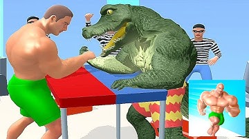 Muscle Rush Gameplay - All Levels Android,ios (Levels 147-151)