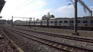 試運轉列車通過斗南車站 20200115