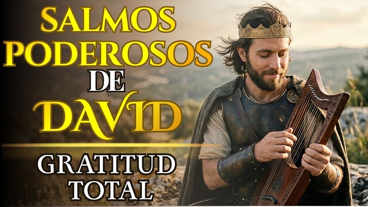 CÁNTICOS DE GRATITUD | Salmos Poderosos de David que Transforman tu ...