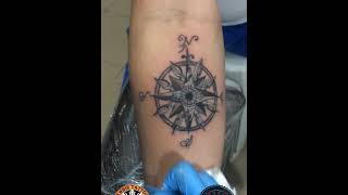 Brgy Tattoo- Compass client design.  official Pinoy Newbie Tattoo Artist  #PINTAMEMBER #BATCH10 2020
