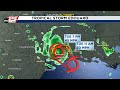 An update on Tropical Storm Edouard and small rain chances for San Antonio
