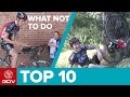 Top 10 Things Not To Do On A Bike
