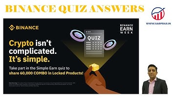 Binance Combo Quiz Answers ( Binance Earn Week )