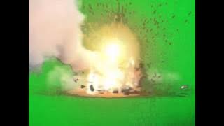Rocket Blast Green Screen Effect