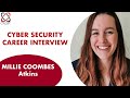 Benefits of a cyber security apprenticeship  interview with millie coombes atkins