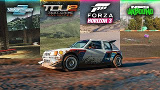 OFF-ROAD, DIRT EVENTS in Open World Racing Games