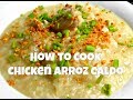 Chicken Arrozcaldo (Chicken Congee)