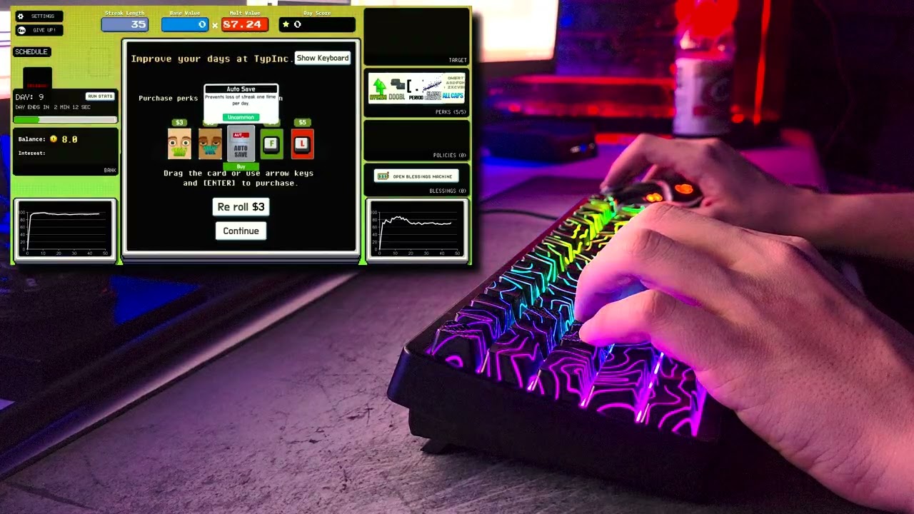 Late Night Typing ASMR 🌙 | Relaxing Keyboard Sounds & Soft Whispering