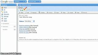 Tasky Google Wave Extension