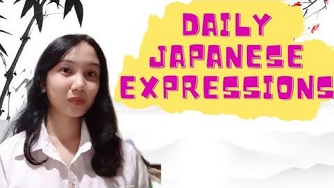 JAEXELE BETIC BSED English-3A Video Output#1: Daily Japanese Expression