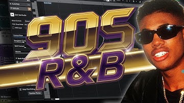 HOW TO MAKE 90s R&B BEAT FROM SCRATCH | DEVANTE SWING