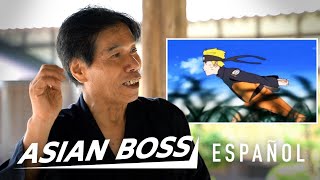 Ninja real reacciona a Naruto | Asian Boss Español