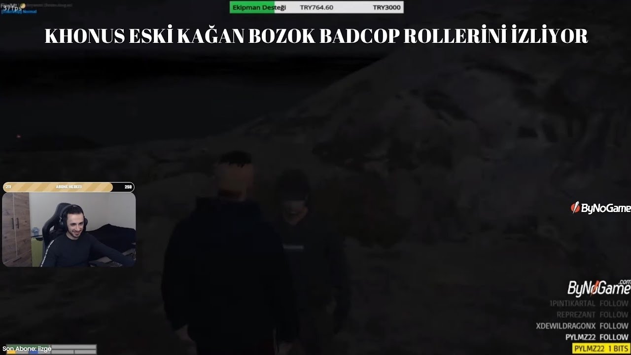 -EightbronV-KHONUS YAYINDA KAĞAN BOZOK'UN ESKİ BADCOP VİDEOLARINI İZLİYOR!!