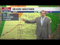 More flooding rain today with afternoon severe weather