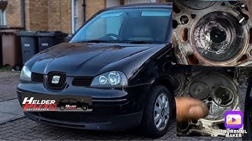 Arosa 1.9tdi PD crazy project stripping the engine for rebuild with race parts