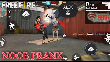 Noob prank once again with random player