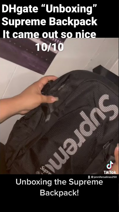 SUPREME SS19 BACKPACK VS FW18 BACKPACK (COMPARISON) 