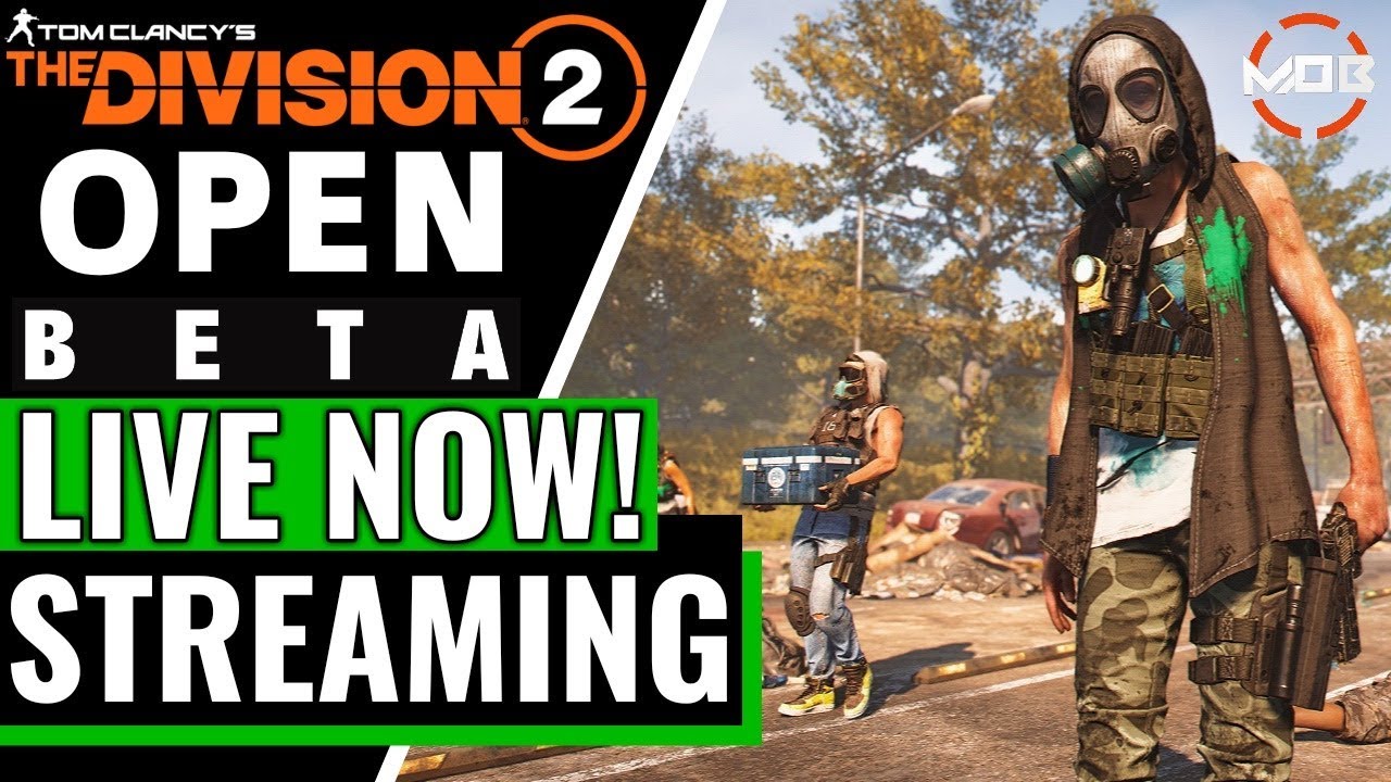 The Division 2 OPEN BETA LIVE REPLAY #3