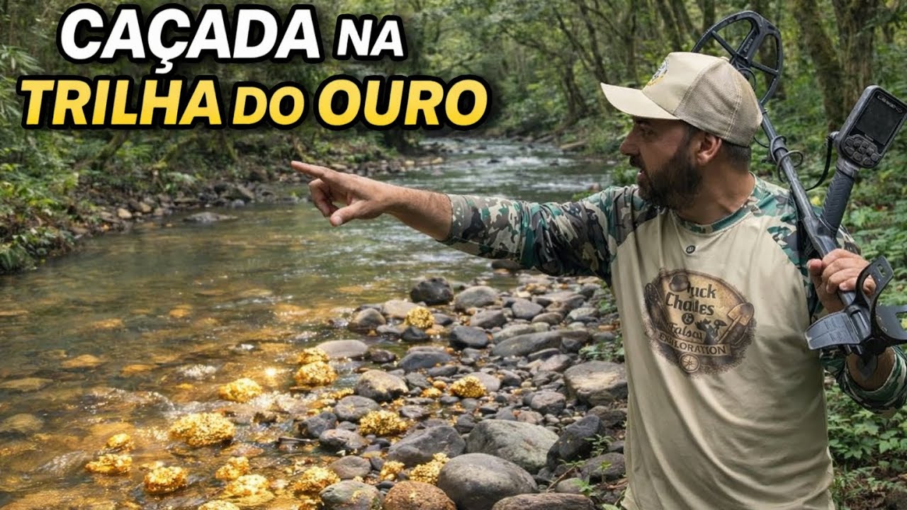 CAÇADA AO TESOURO NA TRILHA DO OURO!