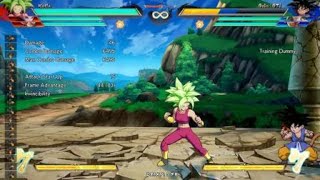 DRAGON BALL FighterZ Kefla corner spark loops