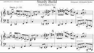 ABRSM Piano 2013-2014 Grade 7 C:5 C5 Christopher Norton Sturdy Build Sheet Music