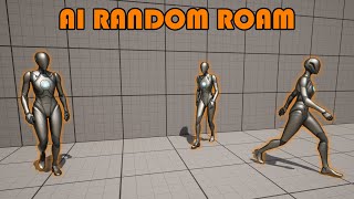 AI Random Roam | Basic Roaming - Unreal Engine 5 Tutorial