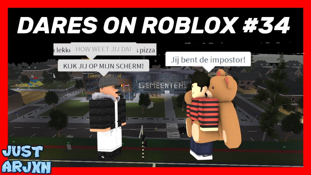 Dares On Roblox 20 34 Jij Bent De Impostor Youtube - dares on roblox 6 het jeugdjournaal nadoen in roblox