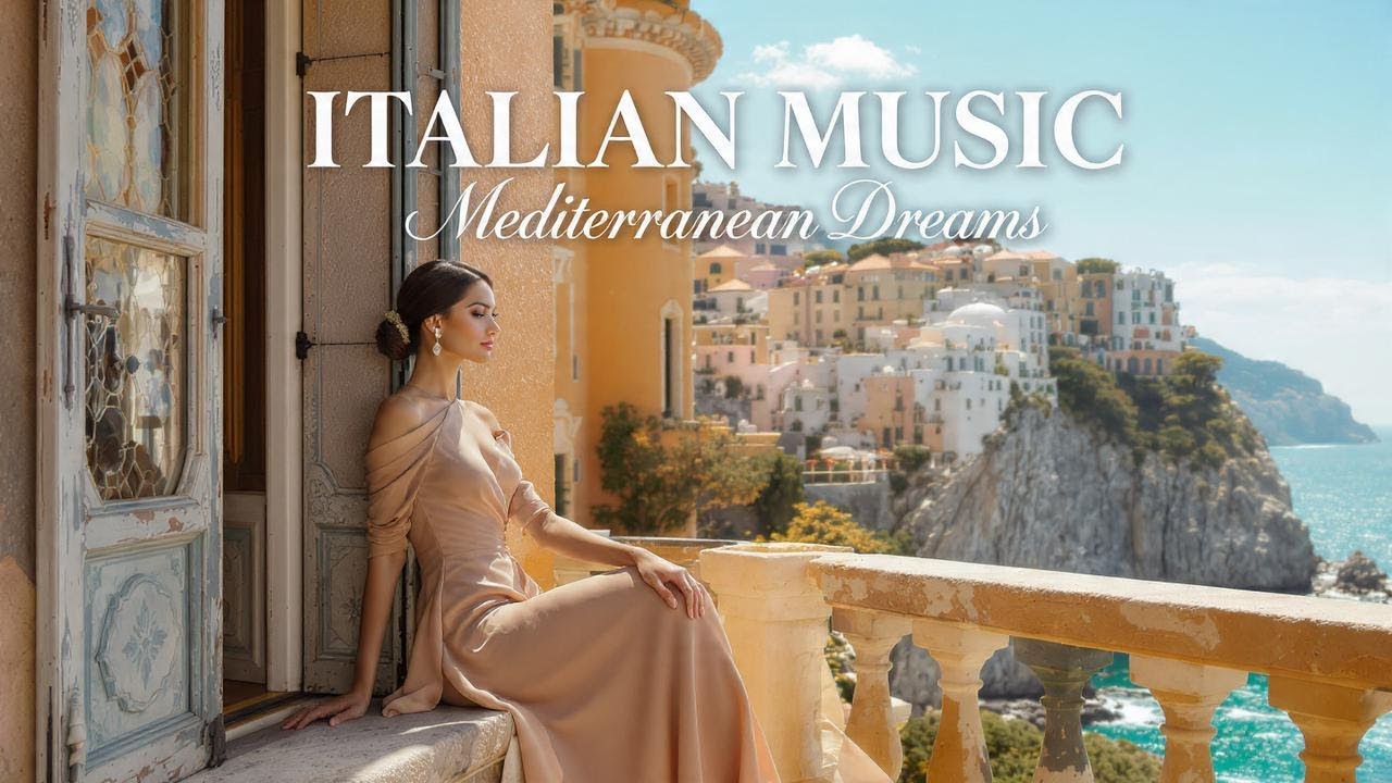 Italian Vibes & Mediterranean Peace 🎶 Italy Relaxation Journey 4K | Dolce Italia Music
