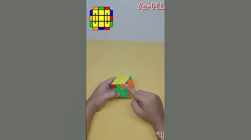 PLL E Case | Easy CFOP Algorithm 🔥| #shorts #puzzle