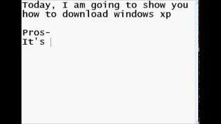How to Download Windows xp Pro