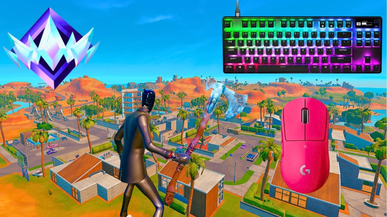 Fortnite Unreal Ranked Reload | Keyboard & Mouse Gameplay | 240 FPS  | 4K