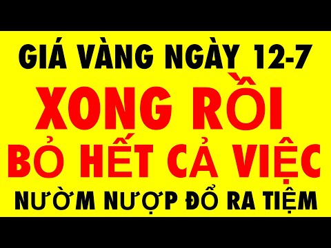 Video Giá vàng 9999 mới nhất hôm nay 12/7/2022 - giá vàng... - youtube