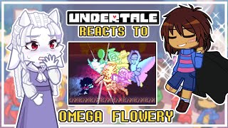 Undertale Reacts to Omega Flowery Final Boss Battle // Deltarune Chapter 5 // GL2