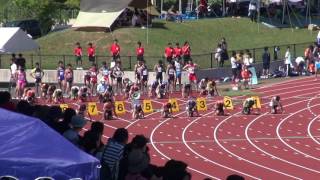 2017第3回京都府中学記録会男子100m3組