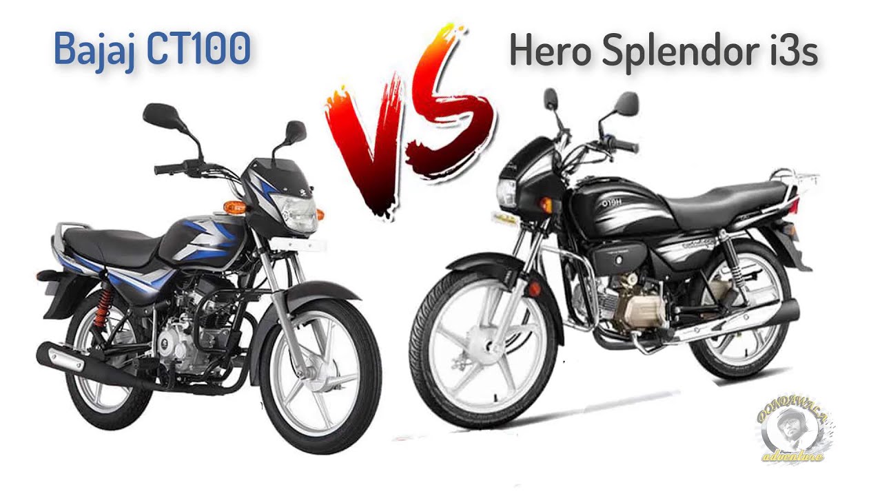 CT100 vs Splendor Compeer - YouTube