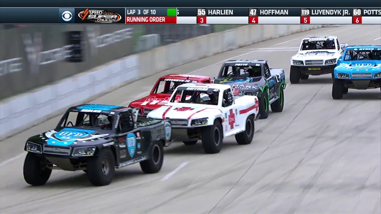2018 Detroit - Stadium SUPER Trucks - CBS Sports Network - YouTube