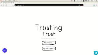 Trusting Trust — A Psychological Game