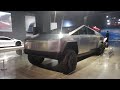 Petersen Museum - Tesla Exibit - Cybertruck Cyberquad Roadster Semi and More 4K