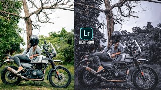 Bike photo editing 🤫|| Himalayan bike background color retouching  || Lightroom biker preset 😍 screenshot 2