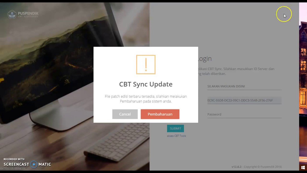 VHD UNBK 2019 : Proses Patching / Pembaharuan Aplikasi