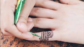 تعلم كيف تنقش الحناء بنفسك مع هذا الفيديو،how to draw henna by yourself
