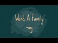 Words of ag family  fabulous knowledge