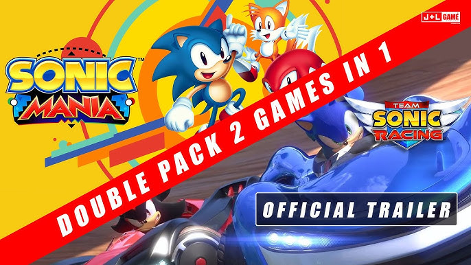 Sonic Mania Plus Team Sonic Racing Double Pack - Nintendo Switch, Nintendo  Switch