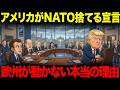 アメリカがNATOを捨てる。ホルムズ封鎖と繋がるヤバい構造