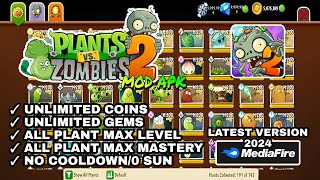 Plants Vs. Zombies 2 MOD APK | Latest Version 11.4.1 | No Cooldown 0 Sun