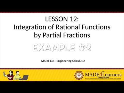 Integration of Rational Functions by Partial Fractions: Example #2