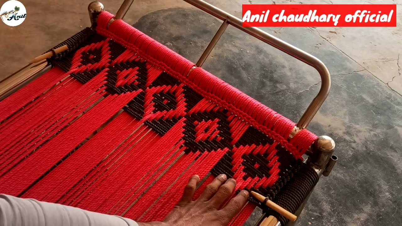 New Letest Charpai Design 2023 // 13-13 Rassi ki Charpai design// #Charpai #khatiya