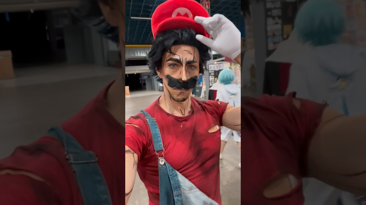 Mamma mía!! 🍄✨#mariobros #supermario #nintendo #jojos #jojopose #jjba #cosplay