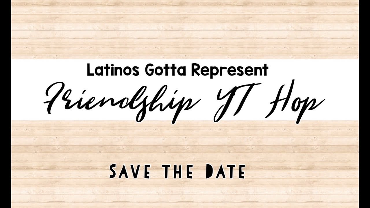 Friendship Hop - Save the Date kelly oubre