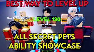 All Secret Legendary Characters Showcase In Anime World Simulator Best Way To Level Up